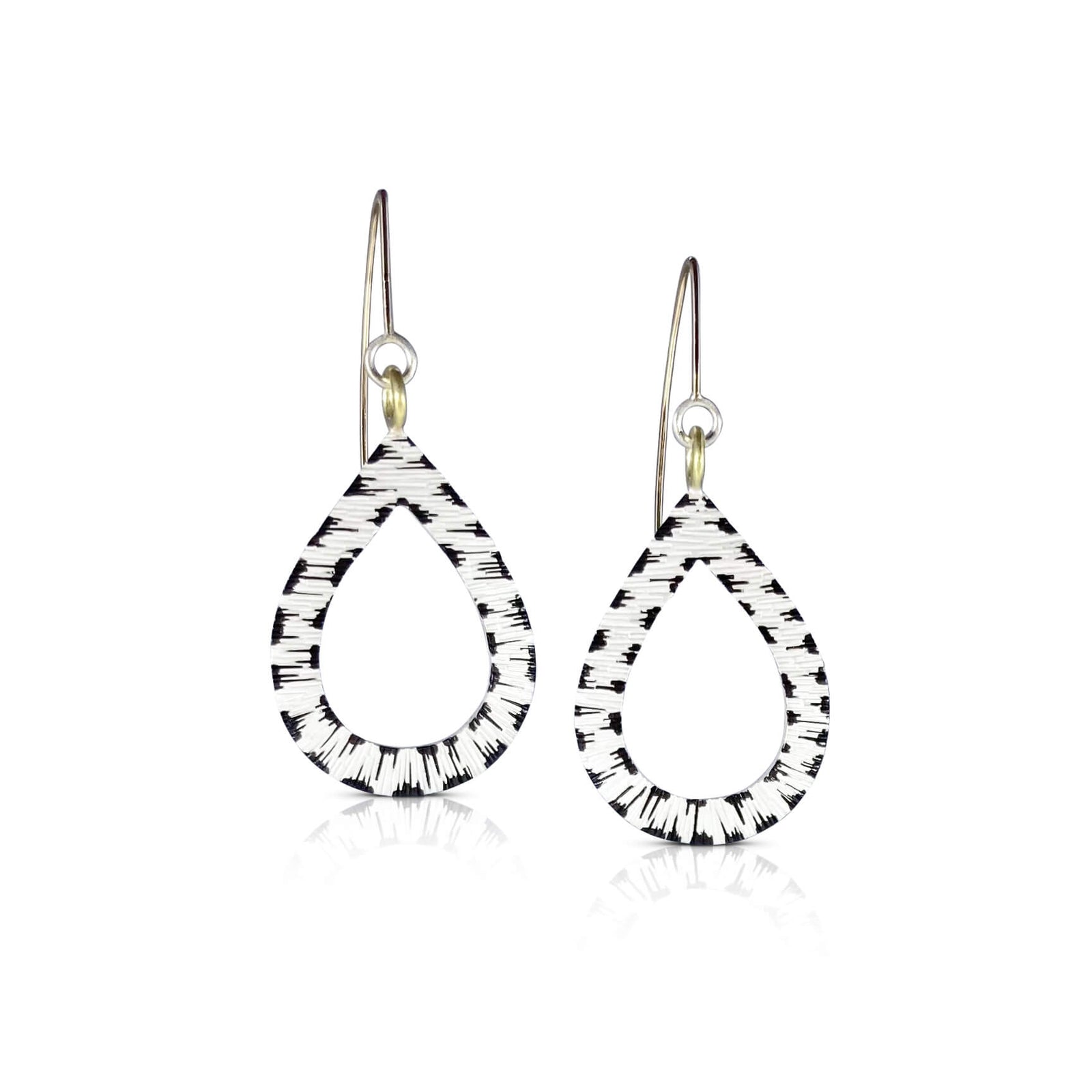 Black and White Tear Drops