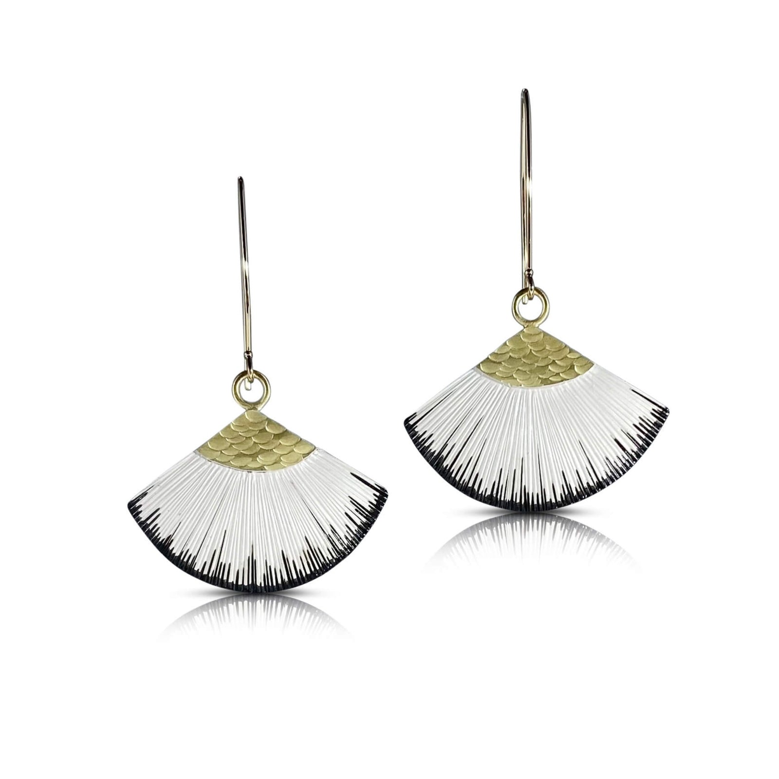 Large Fan Earrings