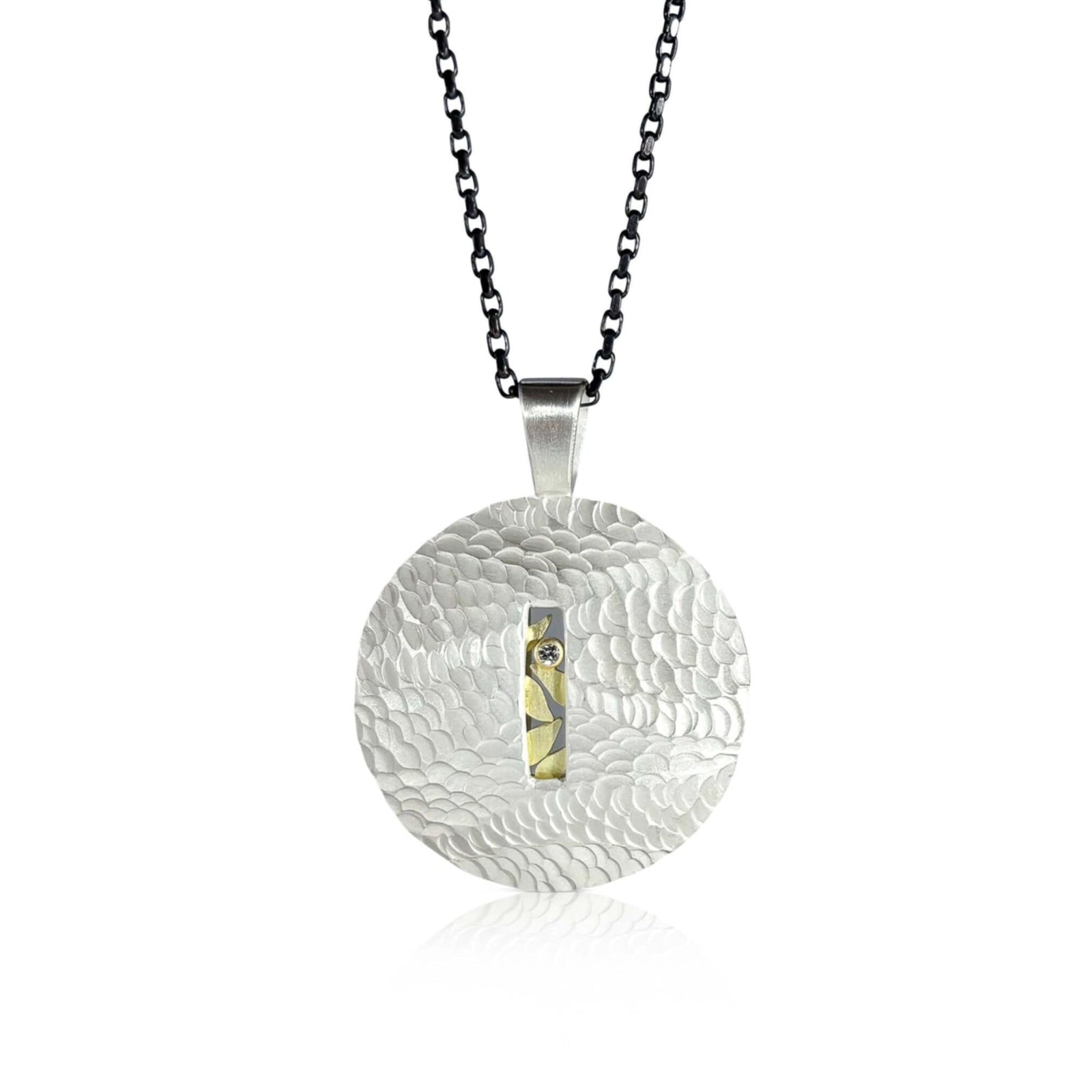 River and Leaves Pendant