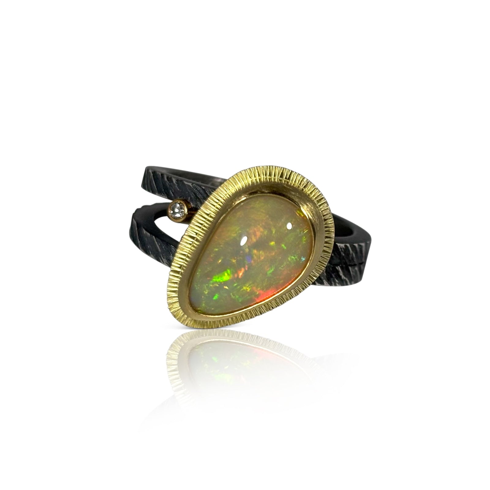 Ethiopian Opal Ring