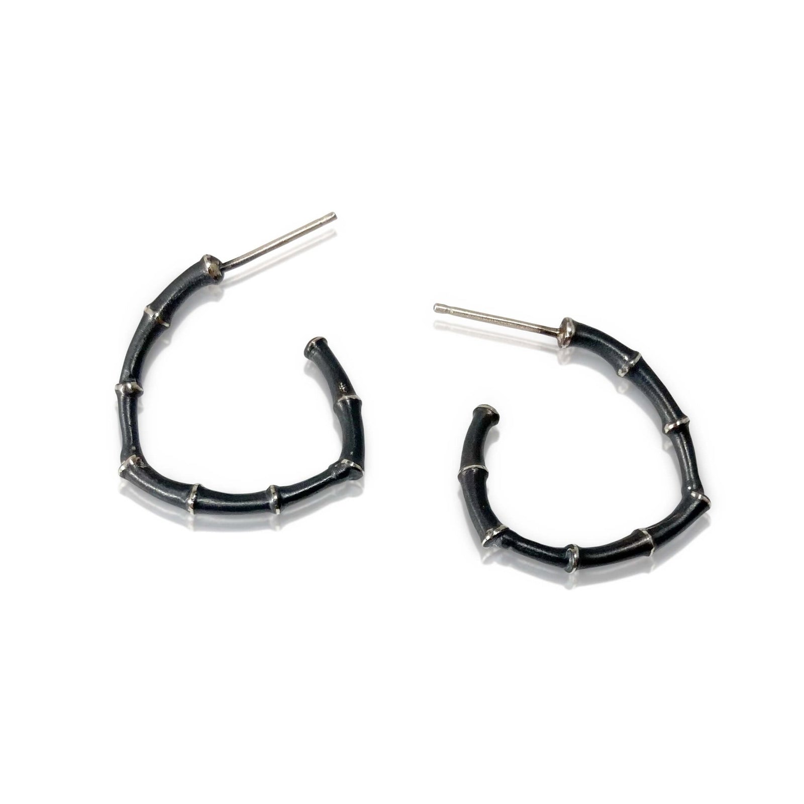 Small Triangle Bamboo Hoops