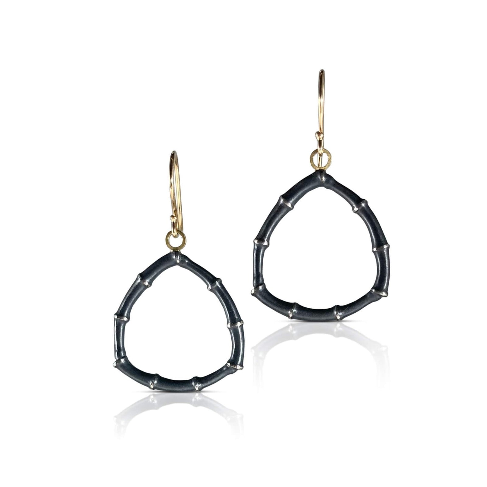 Triangle Bamboo Earrings