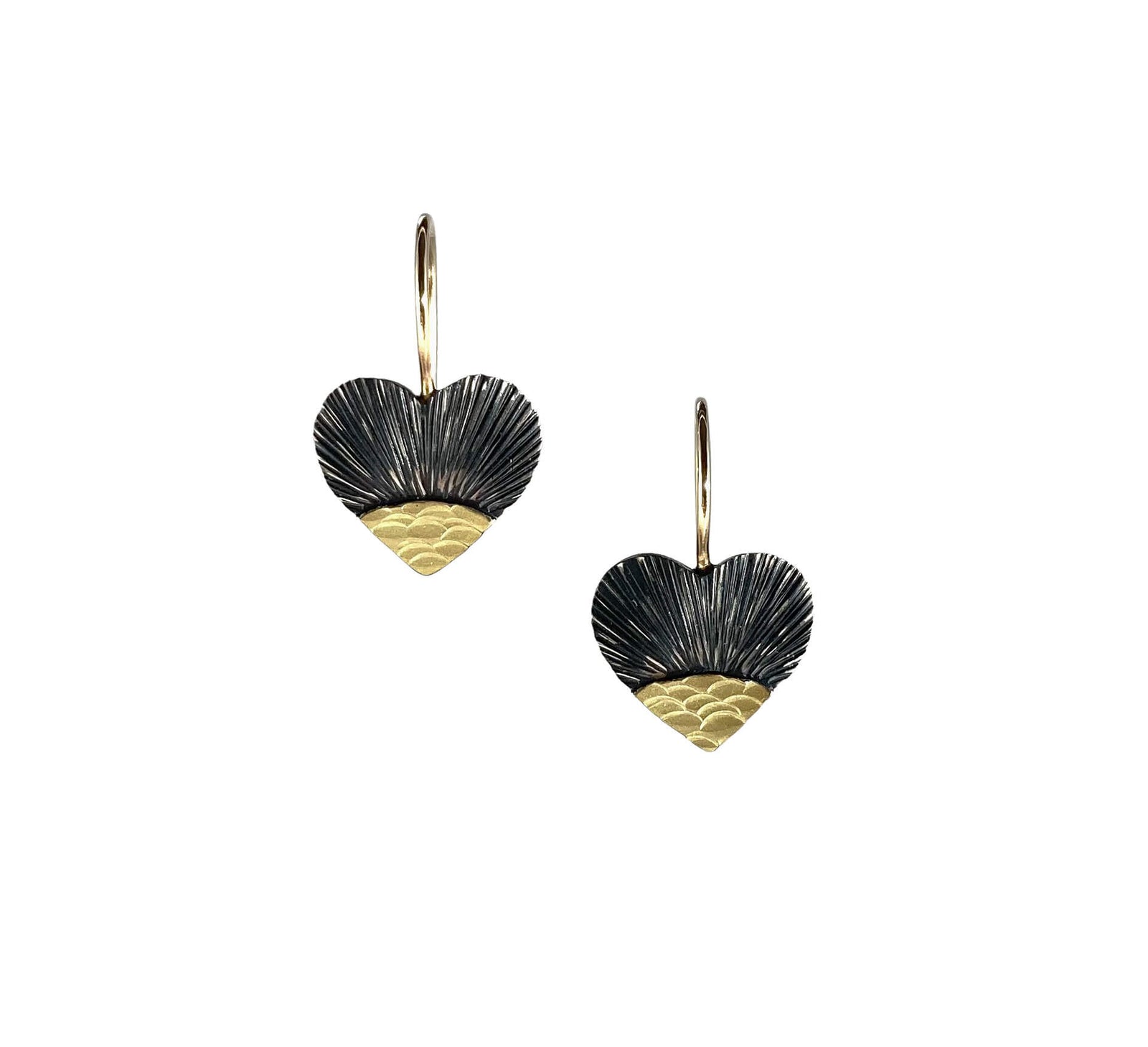 New Day Heart Earrings